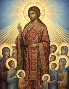 Молебен о детях и крестниках