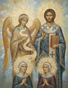 Молебен о здравии бабушки и дедушки