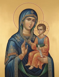 Молебен о защите матери и чада