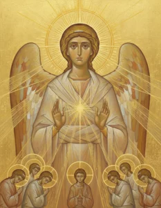 Молебен о защите и благополучии детей военнослужащих