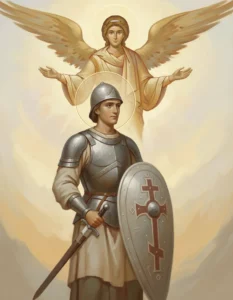 Молебен о защите воинов в бою