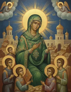 Молебен о спасении детей