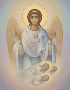 Молебен о помощи и спасении детей