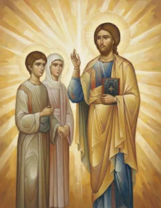 Молебен о благословении молодожёнов