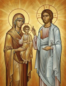 Молебен о благополучии сына