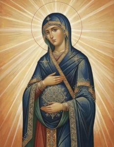 Молебен о благополучии беременной и родах